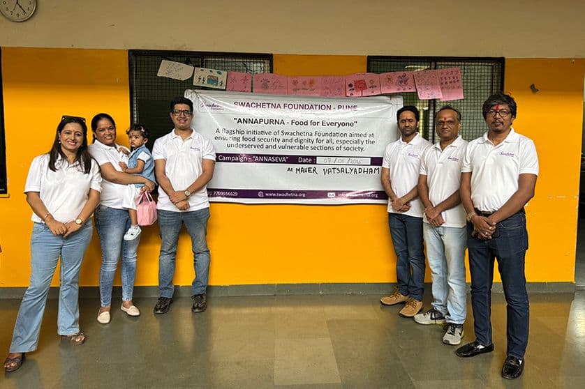 Swachetna Foundation's Food Donation Drive Supporting Children with Mental Health Challenges
