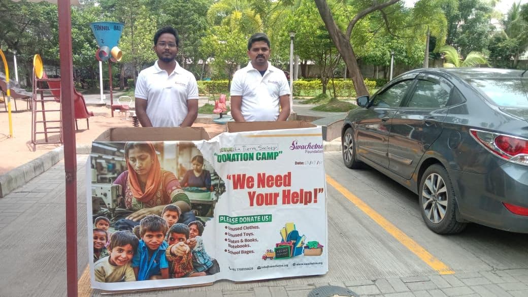 Used Clothes & School Bag Collection Drive
